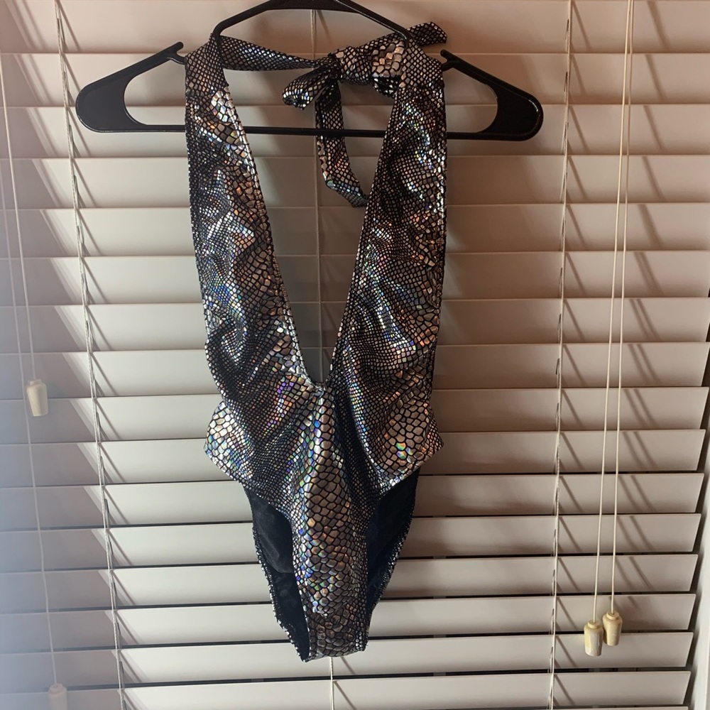 Deep plunge bodysuit from Dolls Kill